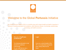 Tablet Screenshot of globalvaccinesinitiative.org